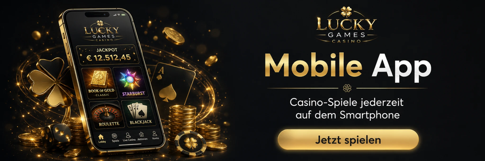 Lucky Games Casino Mobile App