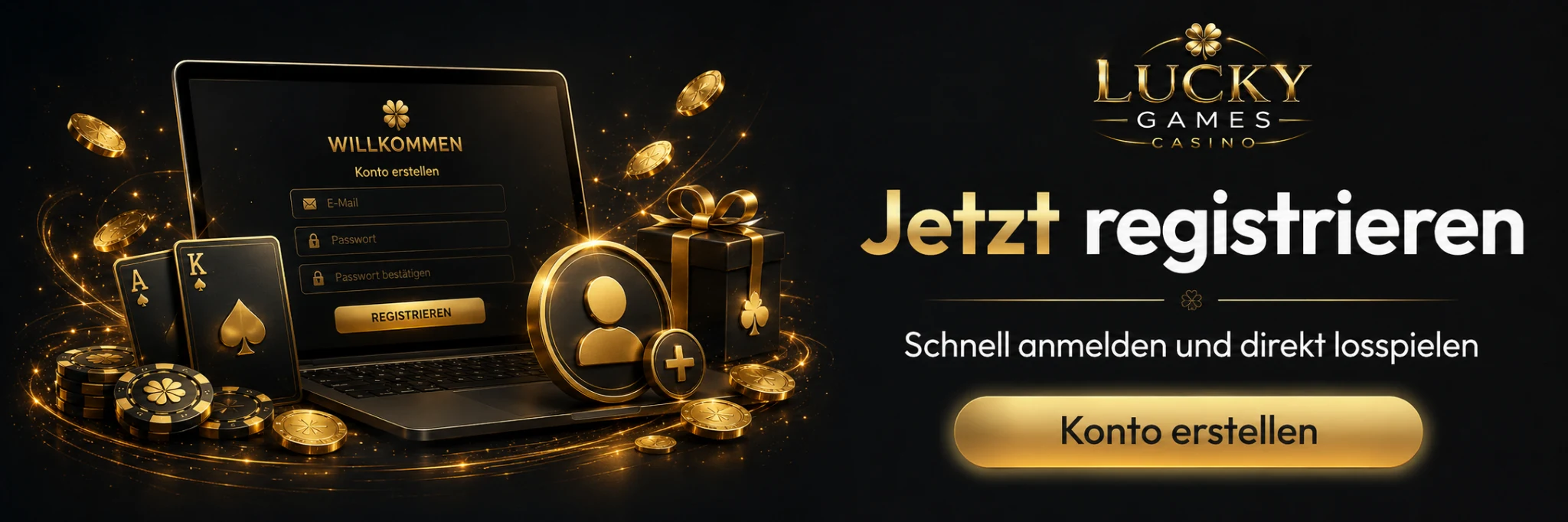 Lucky Games Casino Registrierung